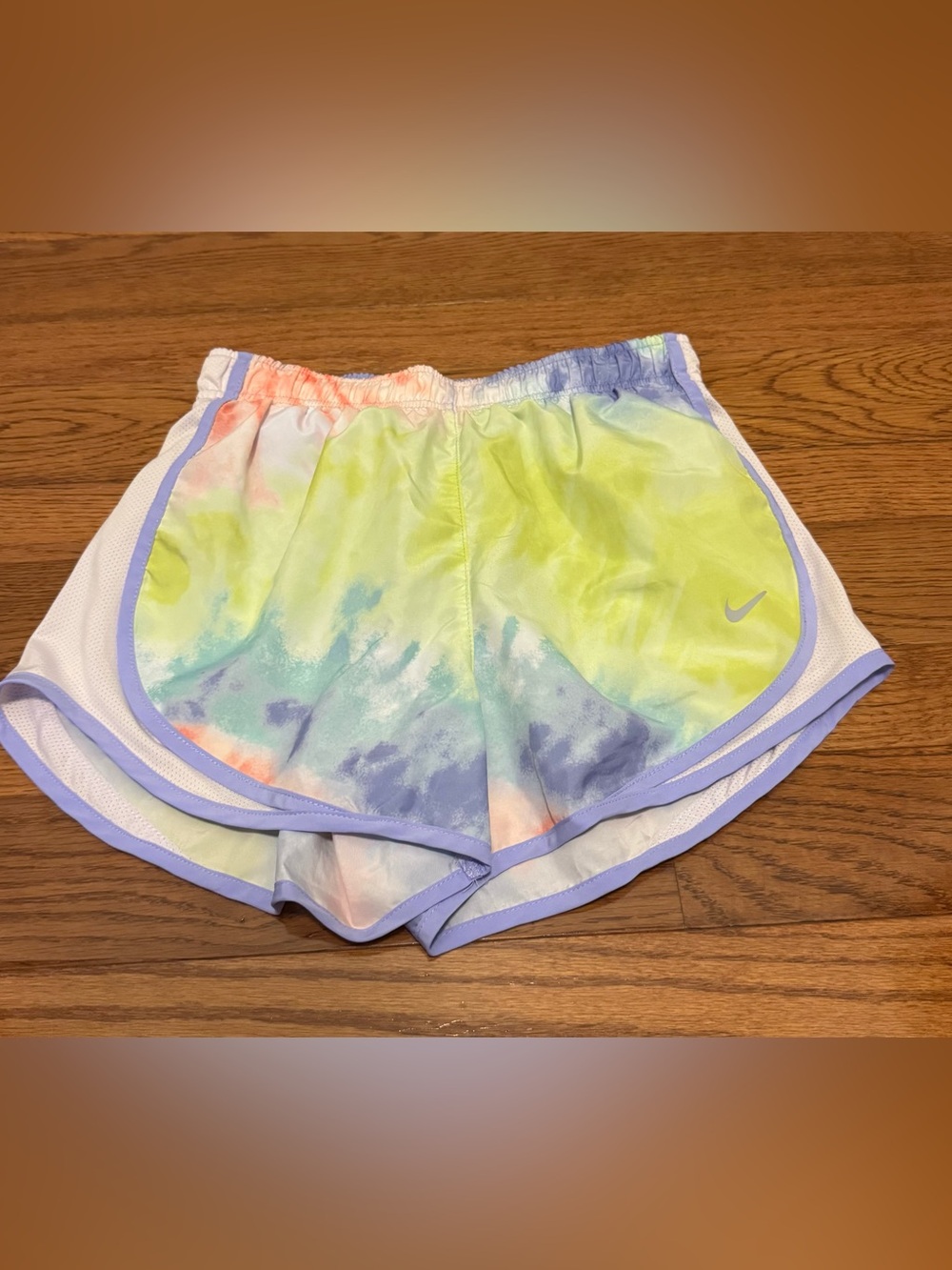 Nike Tie-Dye Athletic Shorts in Multi Tie Dye Color. Adult XS